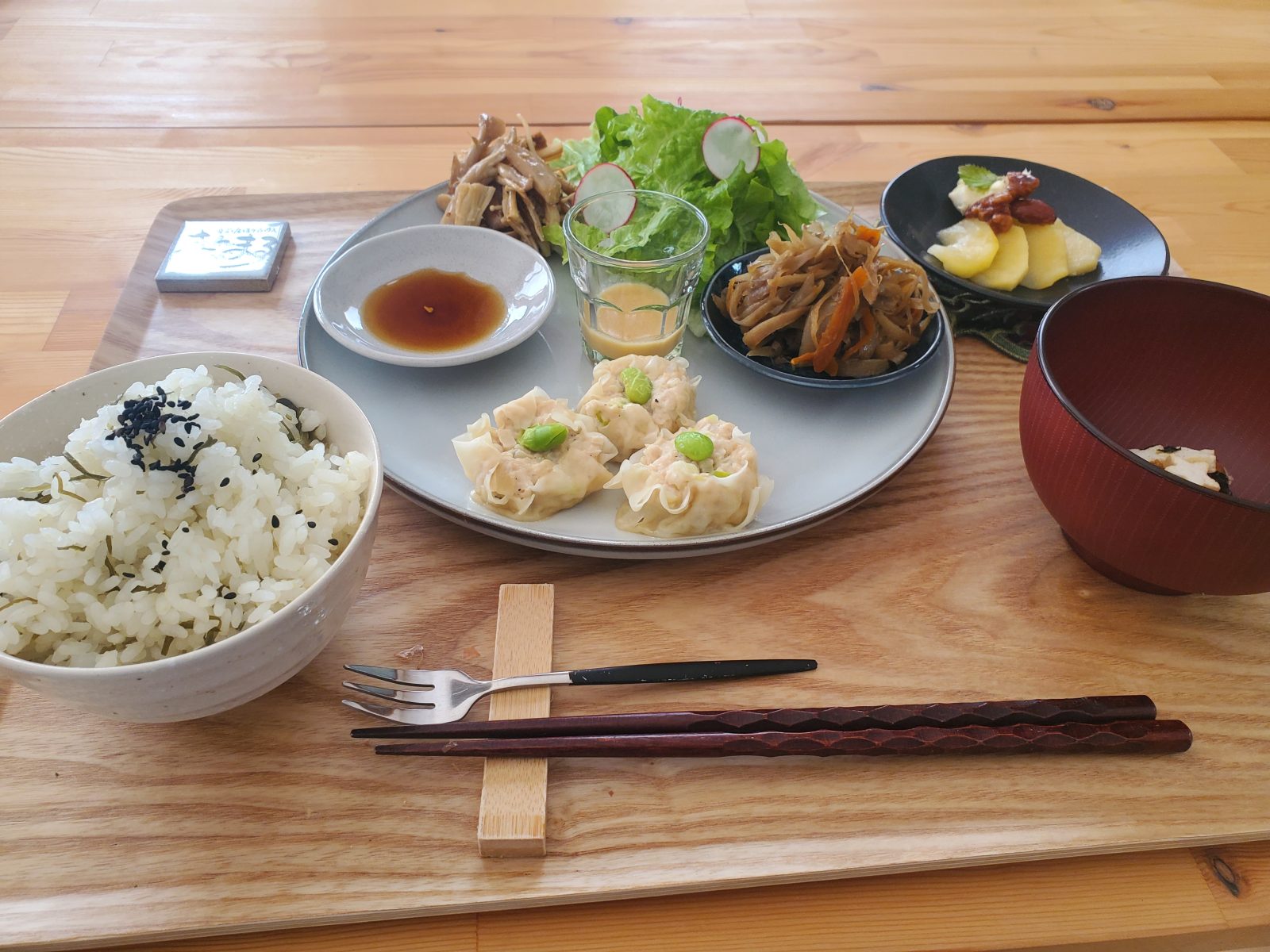 まんまるのカフェのようなランチ